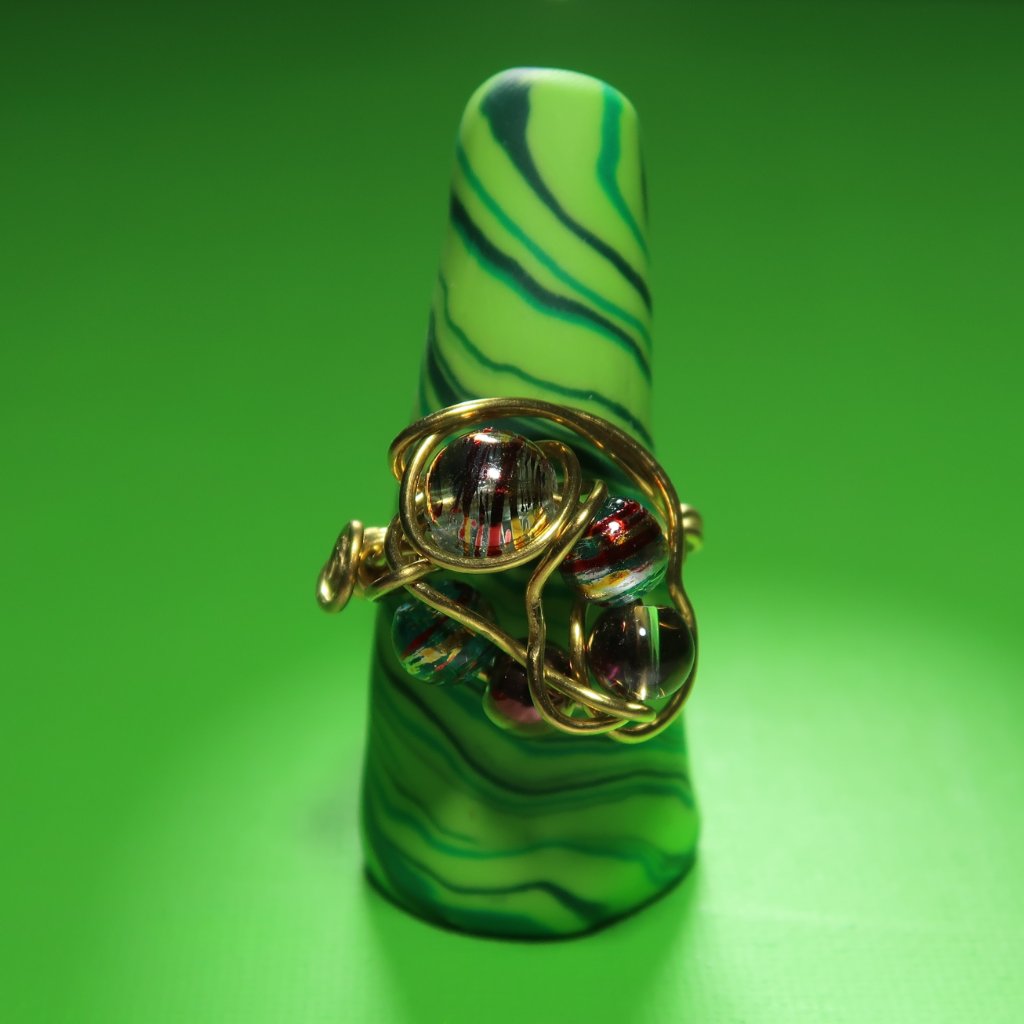 Planetary Wire Wrapped Ring